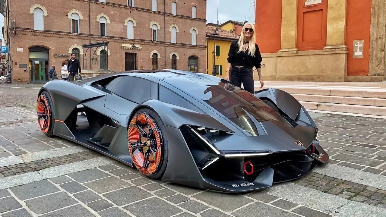 Покажи как выглядят крутые машины Lamborghini from the Future! - YouTube