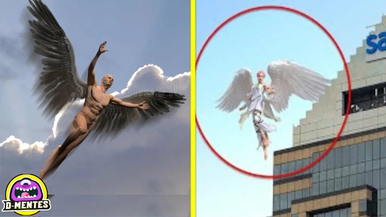 Top 10 Angels Caught On Camera Flying & Spotted In Real Life Angel Sigh... Angel