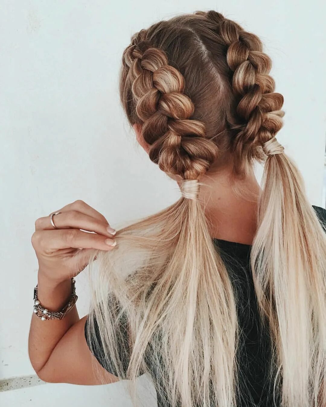 Покажи какую прическу можно заплести Haircolor/braids by @hairbykaitlynbrown Haarstijlen, Gevlochten kapsels, Haar