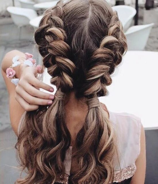 Покажи красивые прически 8 Glamorous Hairstyles To Pull Off This Spring - Society19 Braids for long hair,