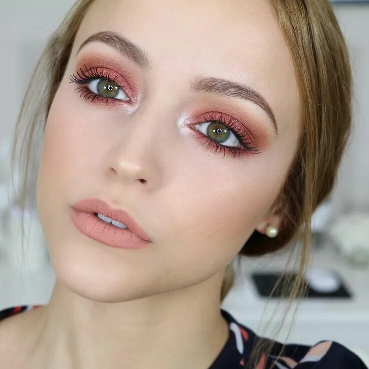 Покажи красивый легкий макияж Instagram photo by @kathleenlights * Jul 22, 2016 at 3:58pm UTC Makeup looks for