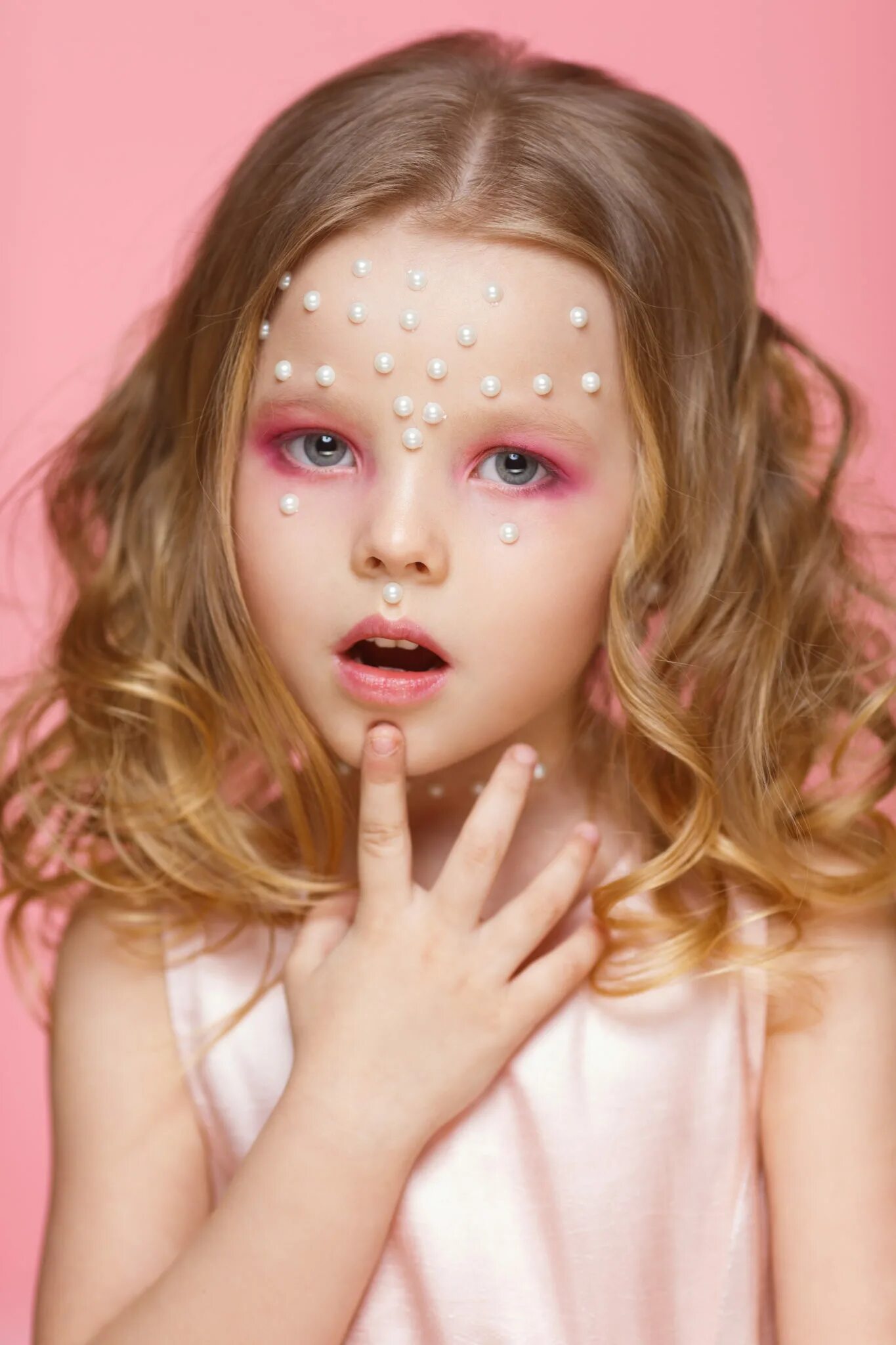 Покажи макияж для 7 лет Портфолийная фотосъемка "Beauty", Happy Kids г. Минск. - Детская школа моделей H