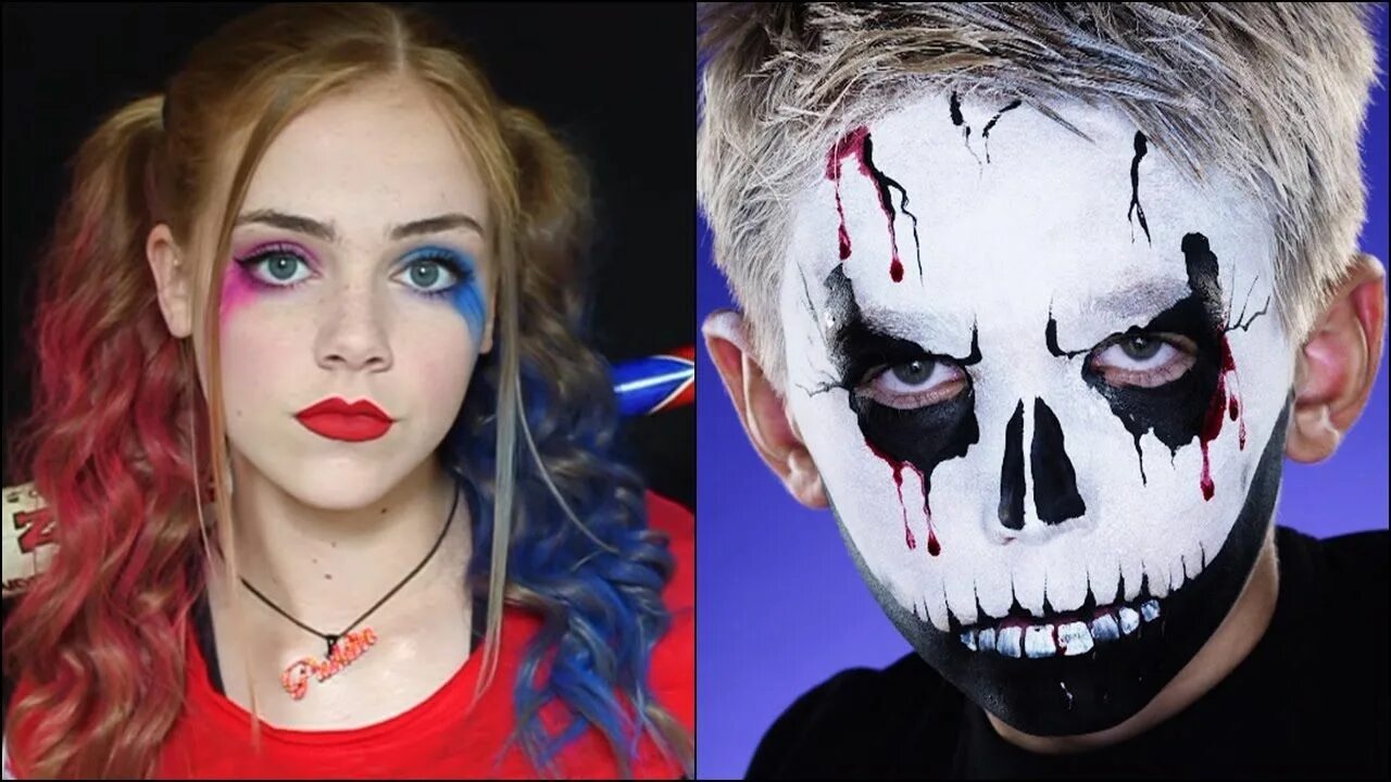 Покажи макияж на хэллоуин детский легкий 30 Halloween Makeup Ideas for Kids & Teenagers with Tutorials in 2019 Halloween 