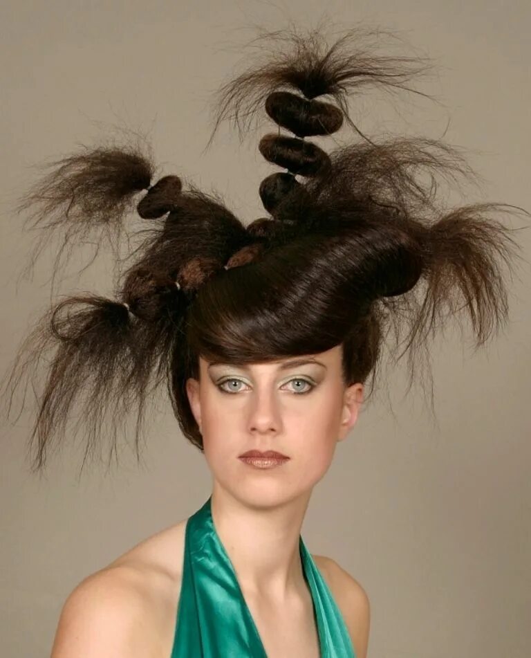 Покажи мне прически 25 Funny and Crazy Hairstyles to Change Yours Ball