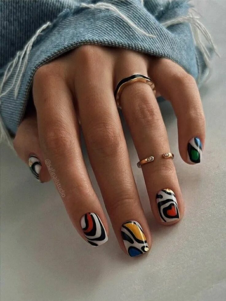 Покажи модный маникюр Ногти дизайн. Nails aesthetic. Nails design. Gel nails, Nail art, Nail designs