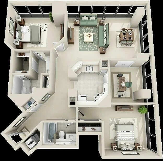 Покажи планировку дома Pin on Planos Small house design plans, House layout plans, House plans