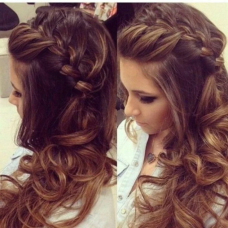 Покажи прически на длинные волосы braided ponytail tutorial - Google Search Prom hairstyles for long hair, Vintage