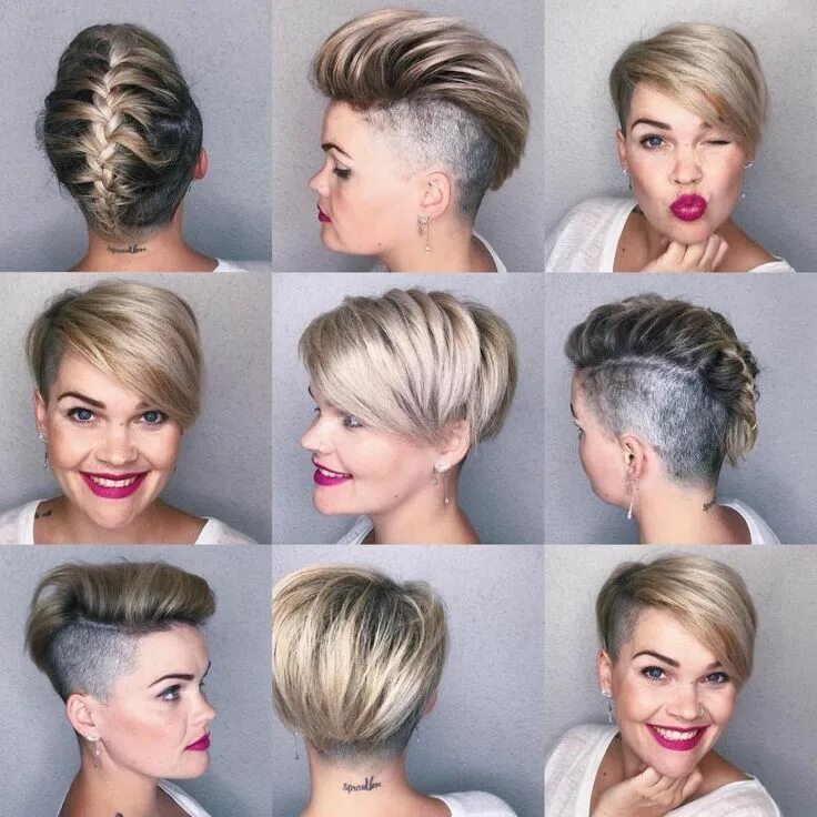 Покажи прически на короткие волосы 25 Easy Hairstyles for Short Hair to Try Out in 2024 Very short hair, Short hair