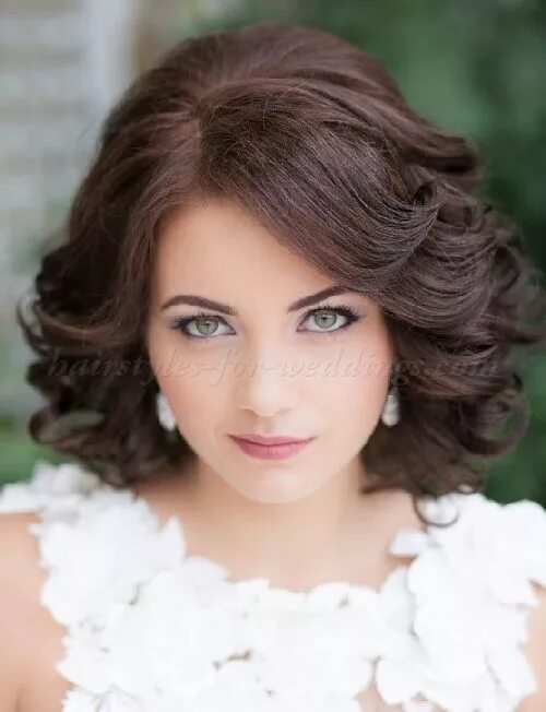 Покажи прически на среднюю длину волос Next stop: Pinterest Wedding hairstyles for medium hair, Mother of the bride hai