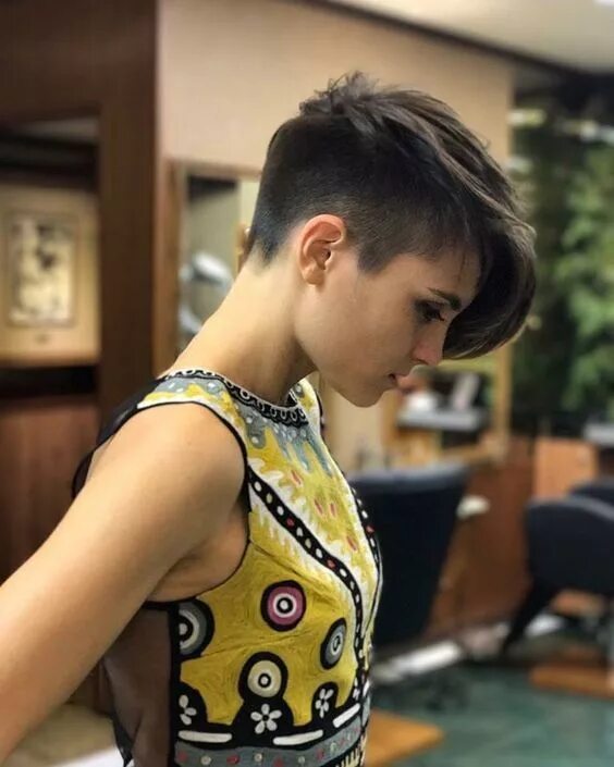 Покажи прически под мальчика но для девочки Pin on hair Short hair undercut, Undercut hairstyles, Hair inspiration