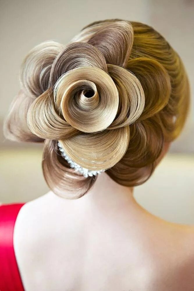 Покажи самые красивые прически в мире 27 Pretty Rose Hairstyles For Long Hair - Ideas From Daily To Special Occasion C