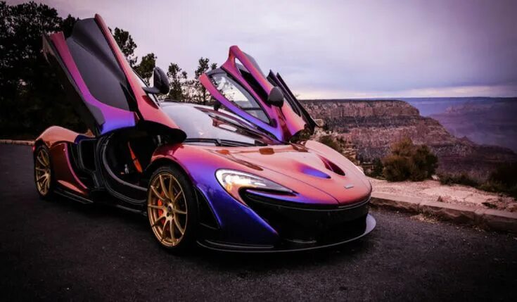 Покажи самые крутые фото What It Was Like Driving My Dream Car, A Hyperblurple McLaren P1, Home Dream car