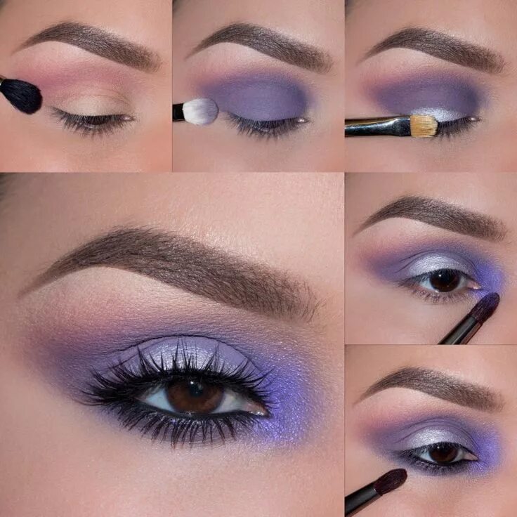 Покажи самые легкие макияжи Purple Potion Photo Tutorial - Makeup Geek Smokey eye makeup tutorial, Eye makeu