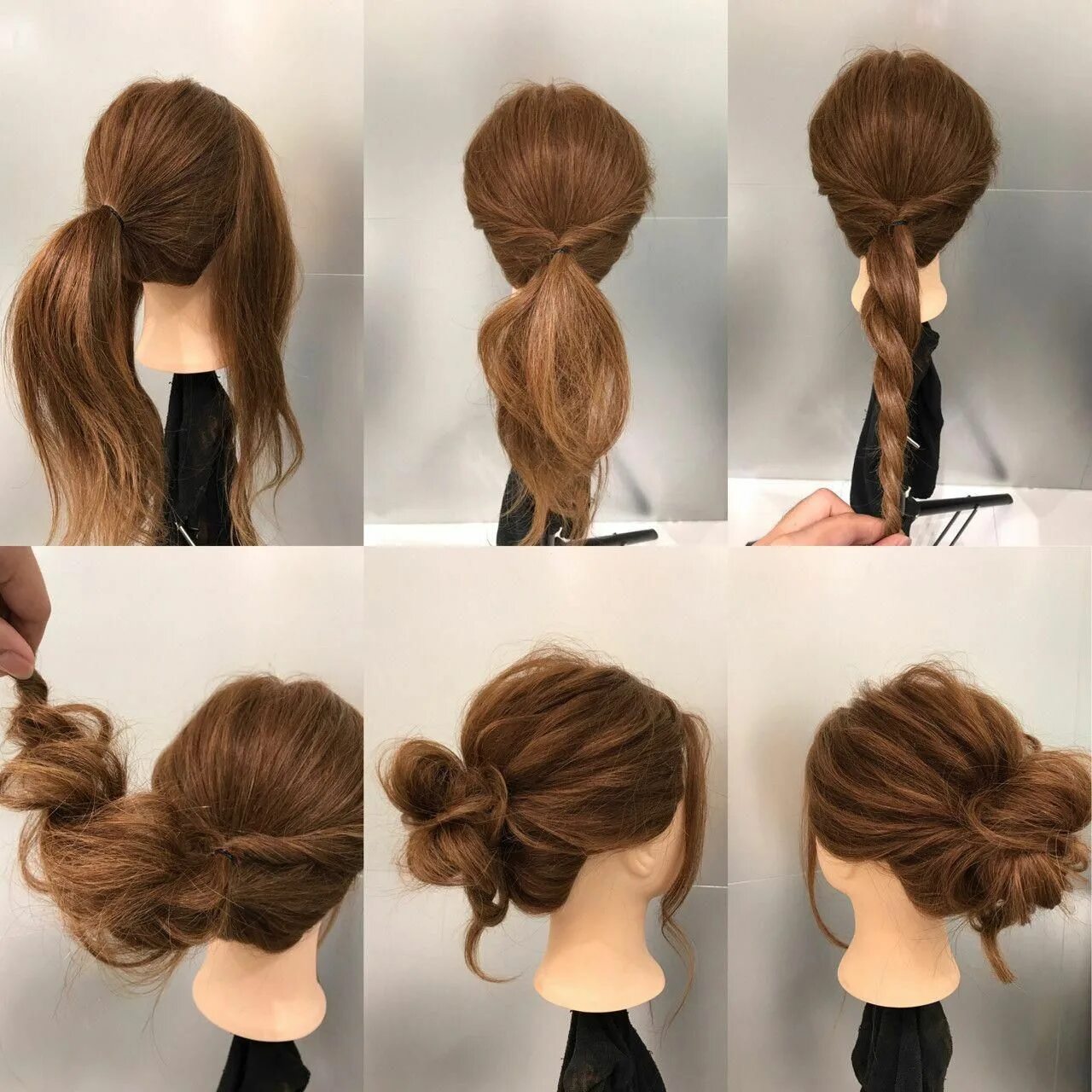 Покажи самые легкие прически Fab easy hairstyles #easyhairstyles in 2019 Hair, Hair makeup, Hair styles