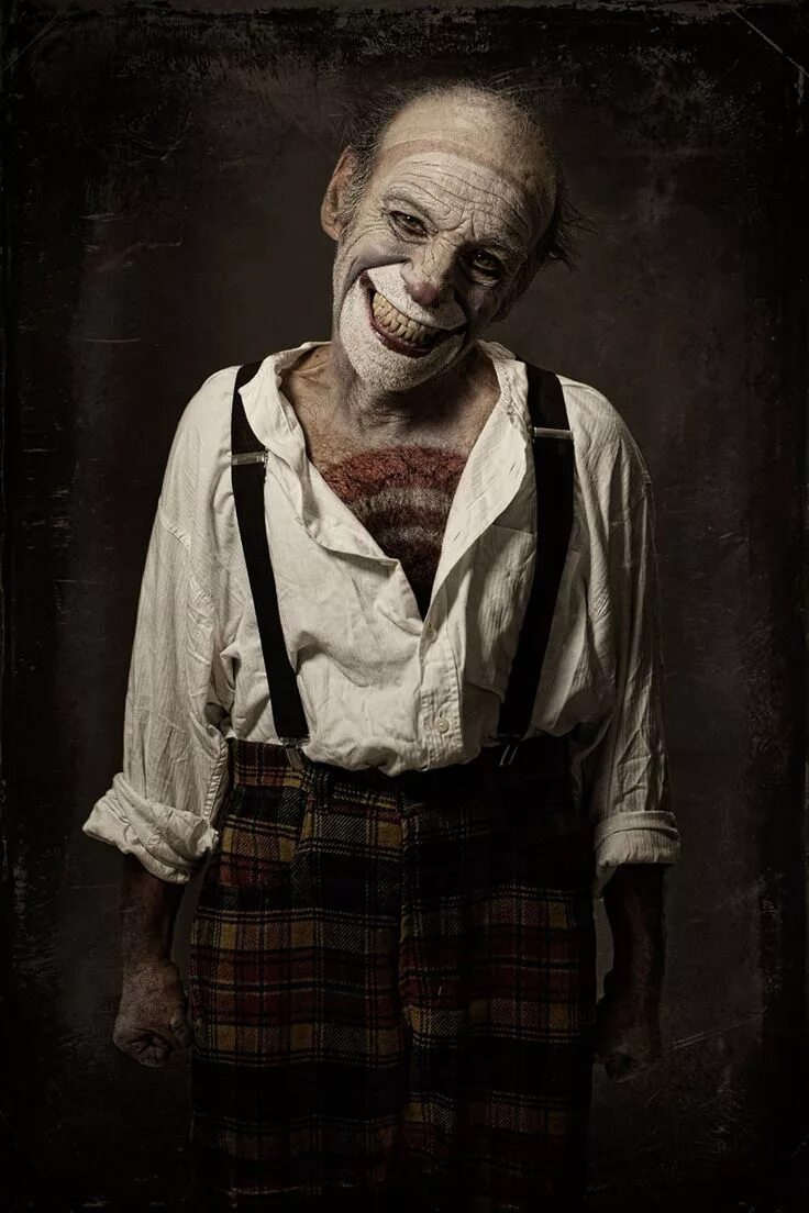 Покажи самые страшные фото Spine-Chilling Clown Portraits By Eolo Perfido Will Give You Nightmares Clown, F