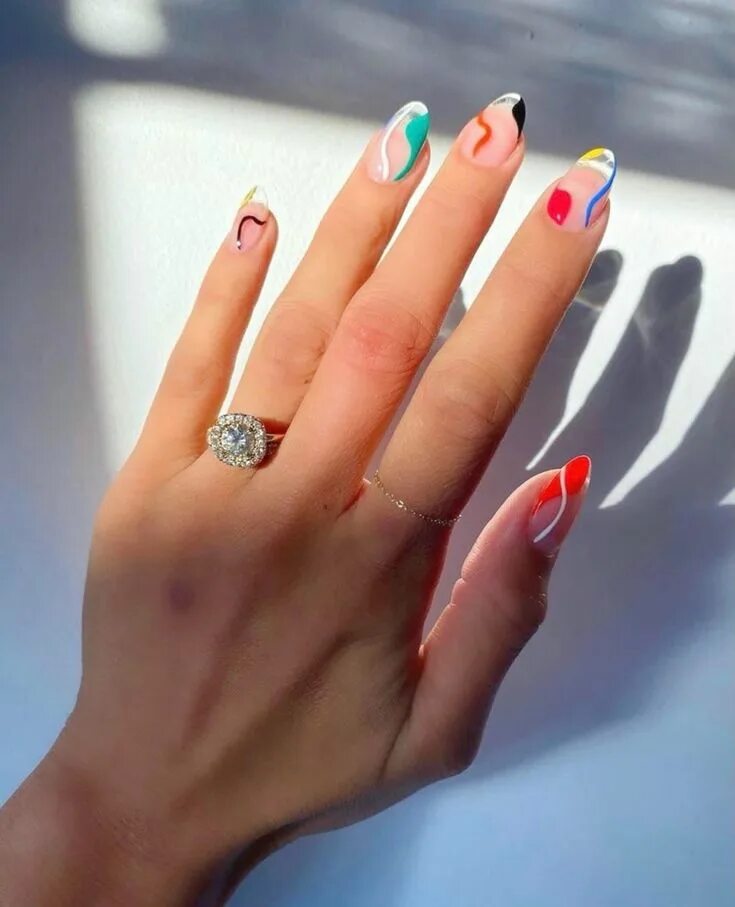 Покажи самый модный маникюр 18 January 2021 Nail Designs That Are The Embodiment Of A Fresh Start Gel nails,