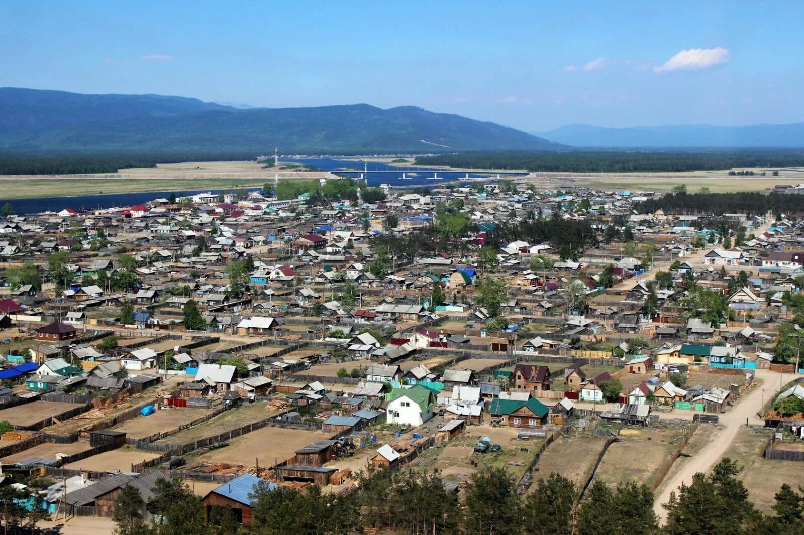 Покажите фото поселка поселок Усть-Баргузин