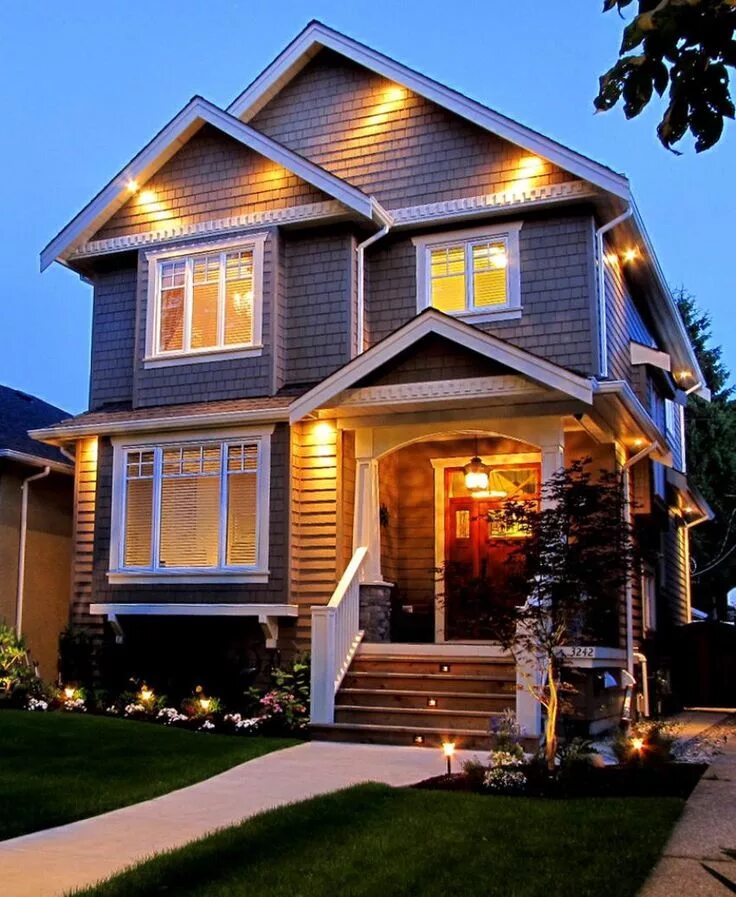 Покажите фото снаружи дом addicthome.info Dream house exterior, Craftsman exterior, House exterior