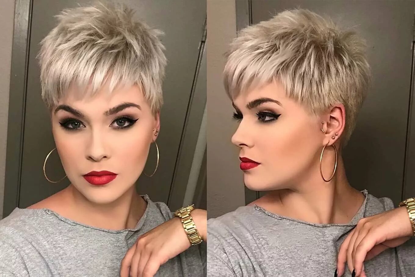 Покажите женские модные короткие стрижки Kingsley Brown Short Hairstyles Haarschnitt kurz, Haarschnitt, Kurzhaarschnitte