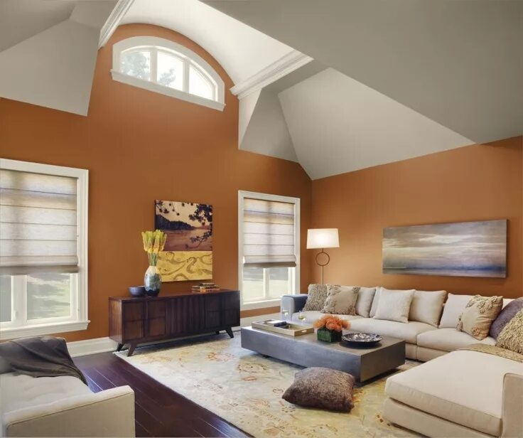 Покрашенные стены в доме интерьер фото friday finds: benjamin moore 2012 Living room warm, Living room colors, Living r