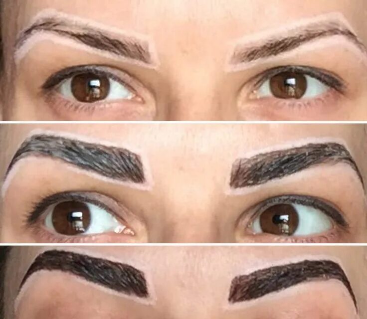 Покрасить брови в домашних условиях фото How to dye eyebrows in 2019 Dye eyebrows, Dark eyebrows, Eyebrows