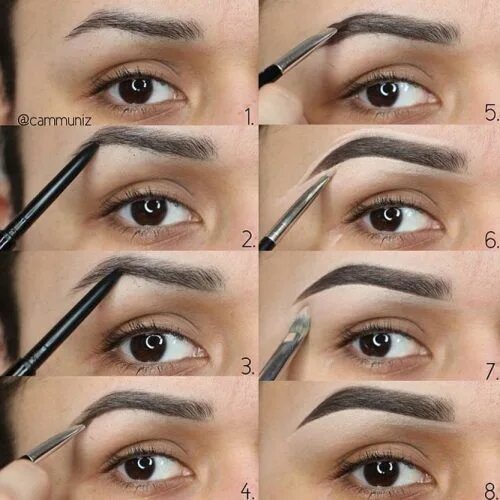 Покрасить брови в домашних условиях фото How To Fill In Eyebrows Like A Pro Filling in eyebrows, Eyebrows, Beauty tips fo