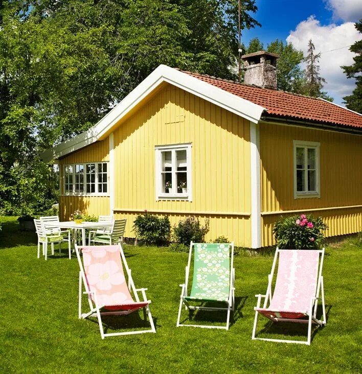 Покрасить дом на даче фото Vacaciones a todo color - Blog tienda decoración estilo nórdico - delikatissen Y