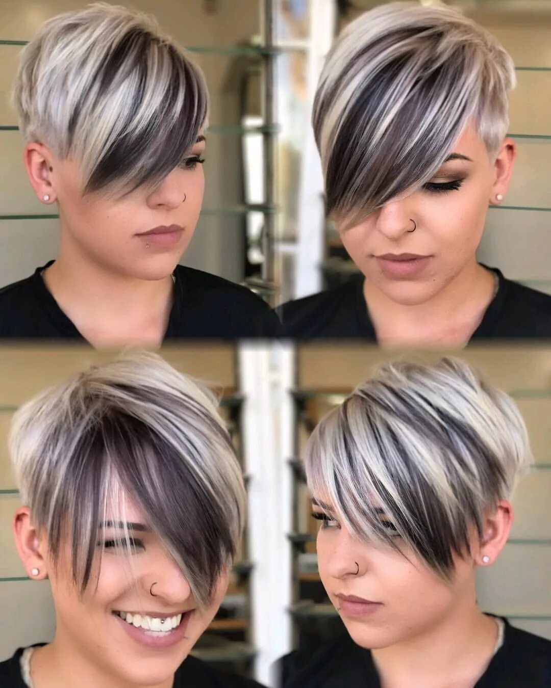 Покрасить короткие волосы фото Best 55 Ombre Color for Pixie Haircut Ideas - Nona Gaya Short hair styles for ro