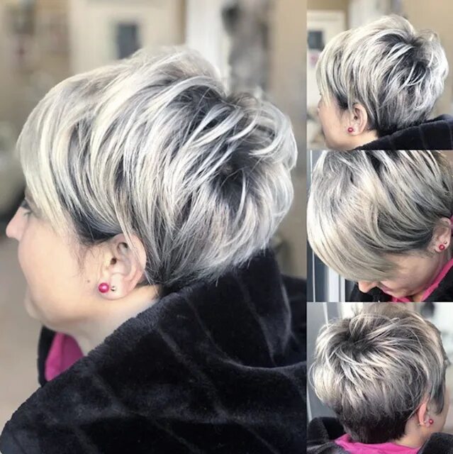 Покрасить короткие волосы фото pixie bob haircut short older women Short pixie haircuts, Pixie hairstyles, Pixi