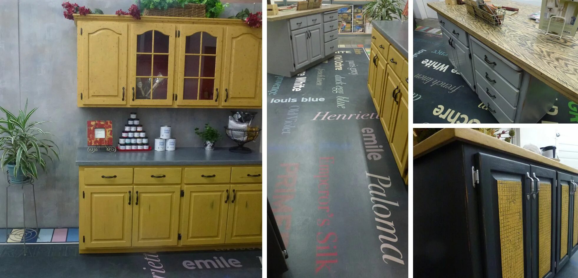 Покрасить кухонный гарнитур фото Pin by Tracey Ketcham Willoughby on Kitchen Chalk paint kitchen cabinets, Chalk 