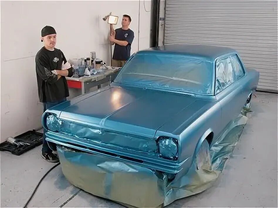 Покрасить машину своими руками в домашних условиях Painting Our Project AMC Rambler - Car Craft Magazine Car craft, Amc, Old school