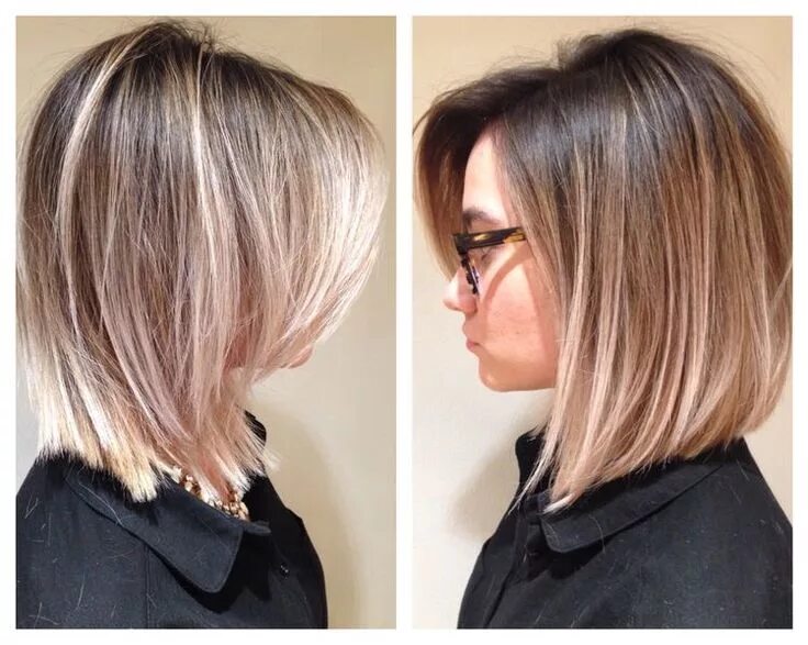 Покрасить стрижку каре 15 Highlighted Bob Haircuts Bob-Hairstyle.Com Californianas cabello corto, Corte