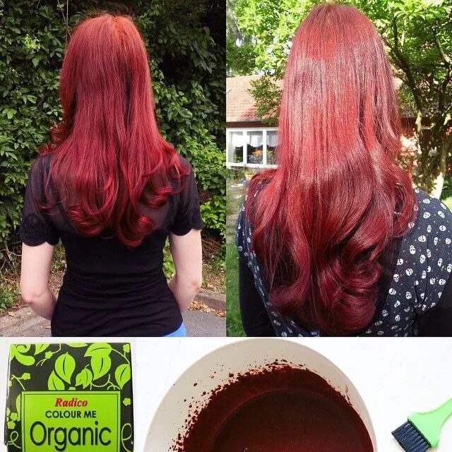 Покрасить волосы хна гвоздика красное вино фото weinrot mit Henna: Haare natürlich färben mit dem Wine Red von Radico Haare natü