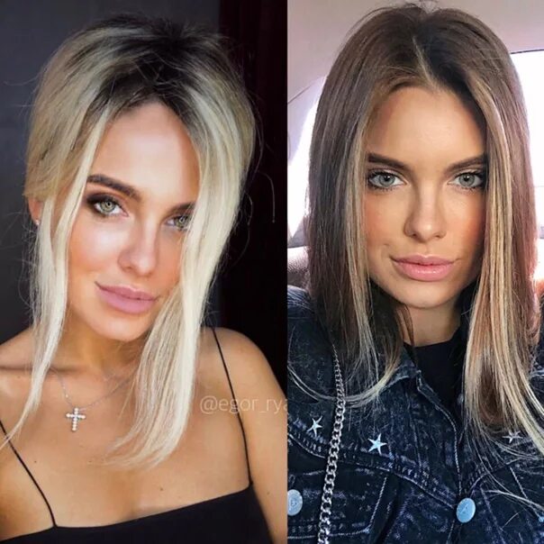 Покраситься в светлый фото The winner of "the Bachelor" Daria Klyukina became a blonde. How do you like her