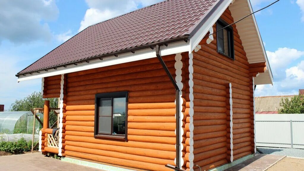 Покраска бани снаружи фото Construction Company Stroykapital, construction of country houses and cottages, 