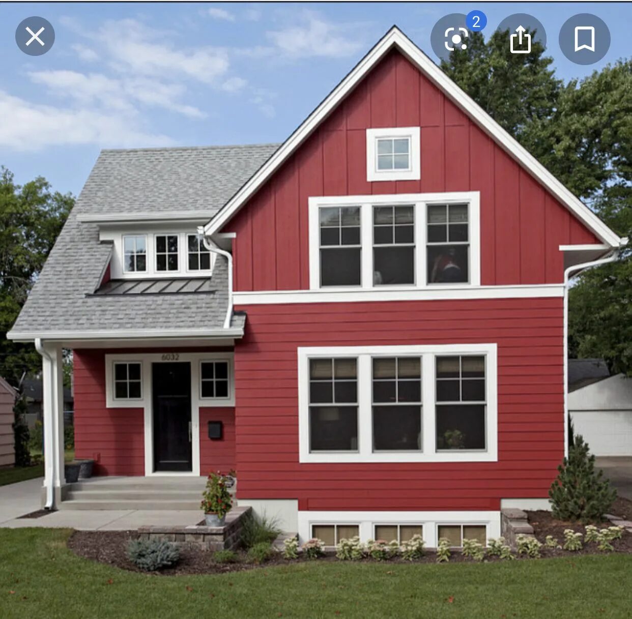 Покраска дома снаружи сочетание цветов фото Pin by Dan Harden on Houses House paint exterior, Red house exterior, House exte