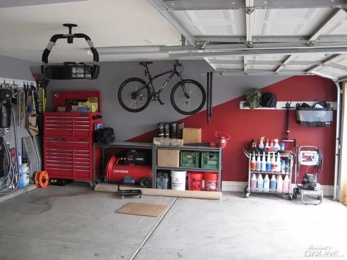 Покраска гаража внутри фото идеи для гаража Extreme Makeover: Garage Epoxy Flooring (lots of pics) Garage epoxy, Extreme mak