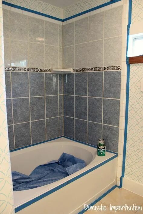 Покраска кафеля в ванной фото 10 популярных идей на тему "tile paint bathroom" для вдохновения