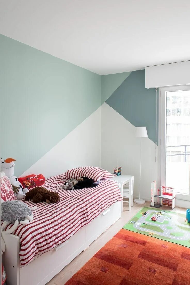 Покраска комнат фото Pin by Claudia Medina on Cuarto Bebes Boy room paint, Kids room paint, Bedroom w