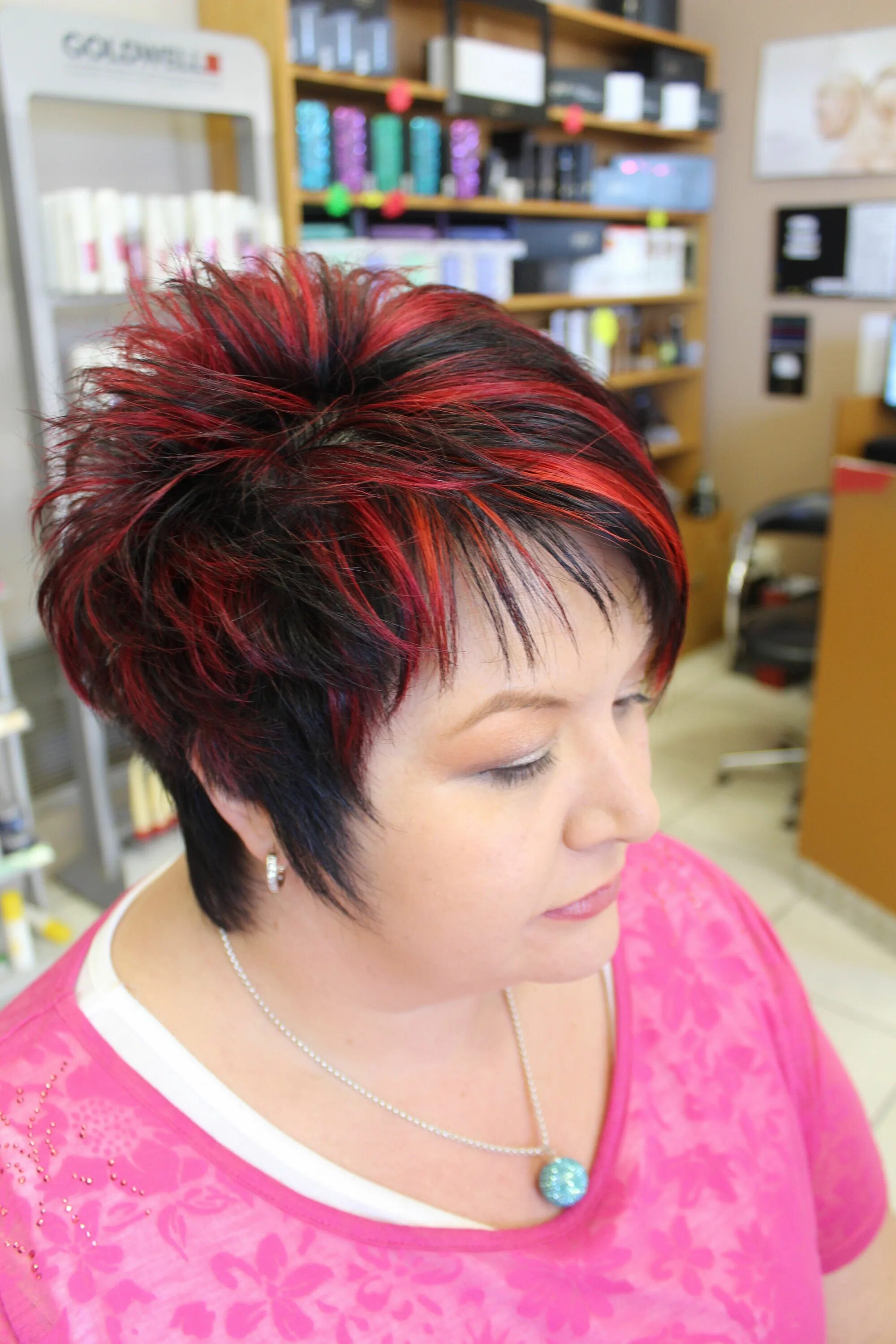 Покраска коротких волос двумя цветами фото Elumen - #elumen - #New Short red hair, Short hair cuts, Short hair color