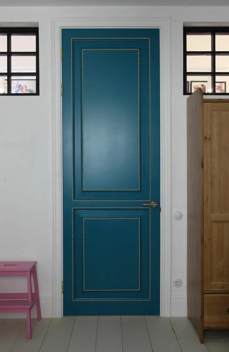 Покраска межкомнатных дверей фото kids room door Дизайн, Квартира, Антикварные зеркала