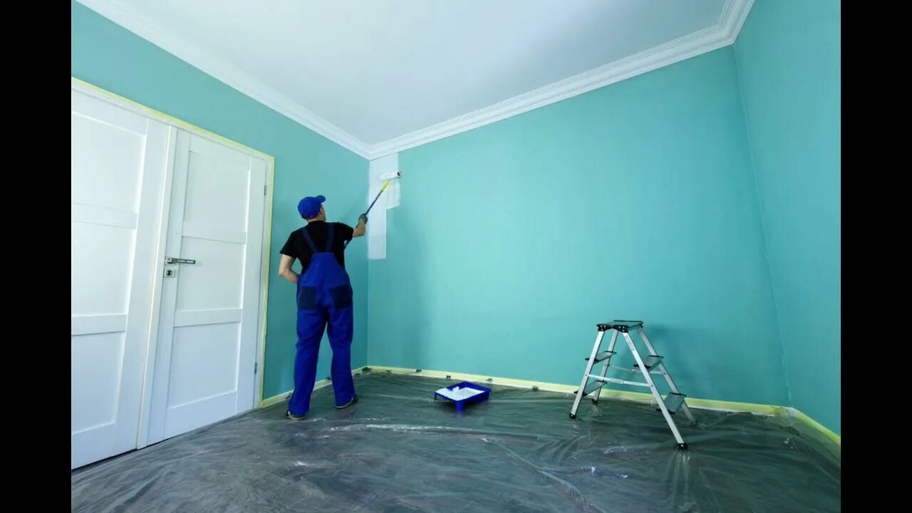 Покраска обоев краской фото The danger of the Lead Based Paint in homes to our kids - YouTube