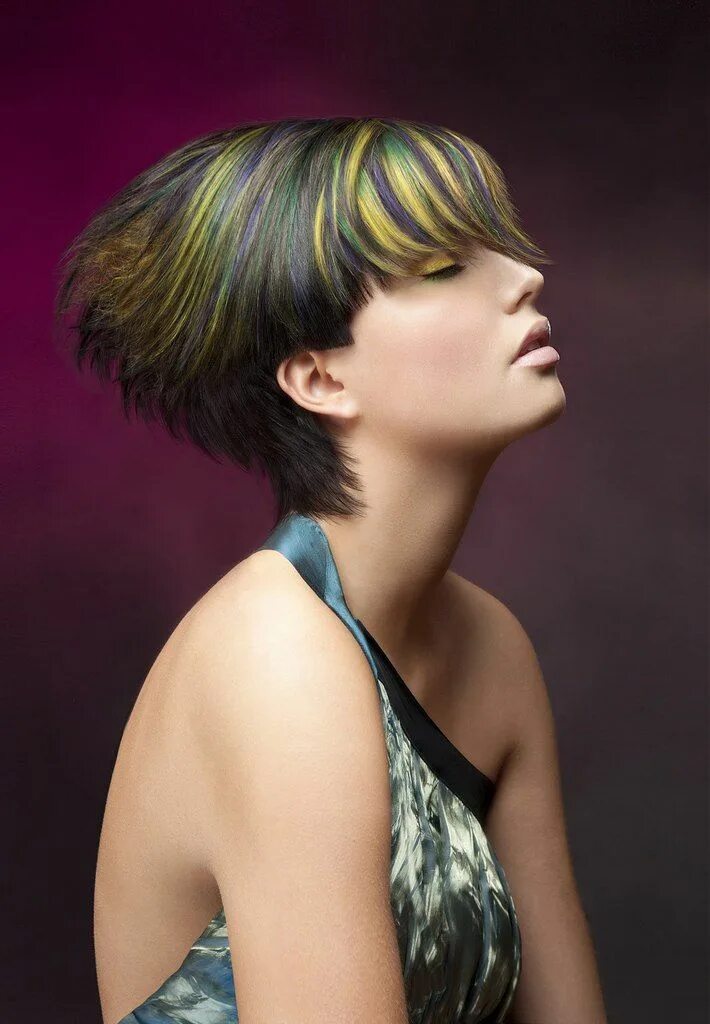 Покраска перьями фото Studio S.Style #studiosstyle #svetlanajouini #nataliapipkina #hairstyles #colorh