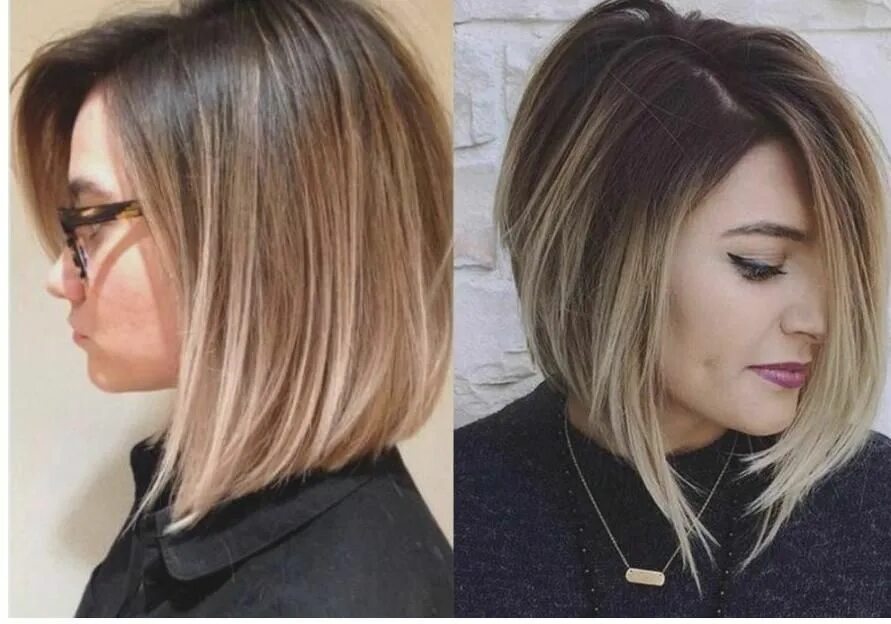 Покраска прически каре haarfrisuren bob - Trend Frisuren für Frauen 2018 Bob hairstyles, Short bob hair