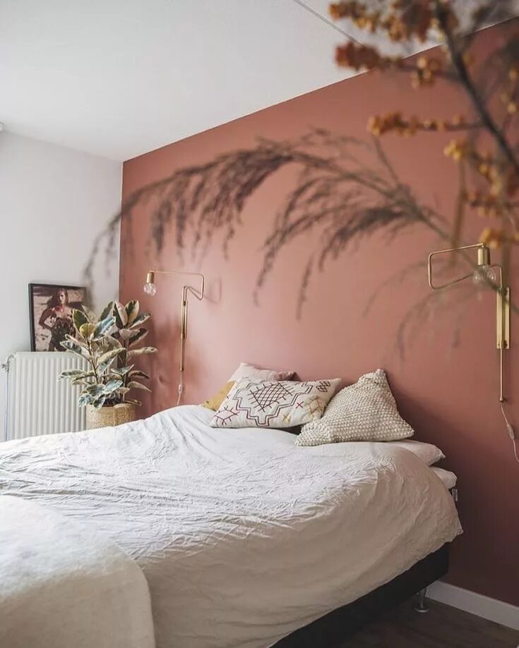 Покраска спальни фото 75 Romantic Bedroom Decor Ideas With Plant Theme Déco chambre parents, Deco cham