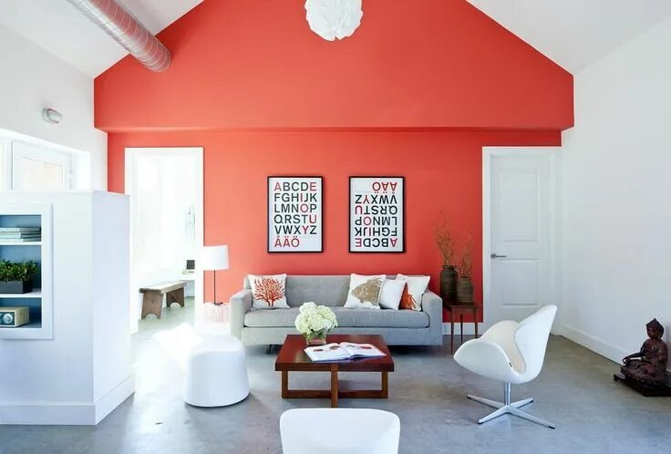 Покраска стен интерьер фото дизайн Zillow Learning Center Colours that go with grey, Living room designs, Living ro