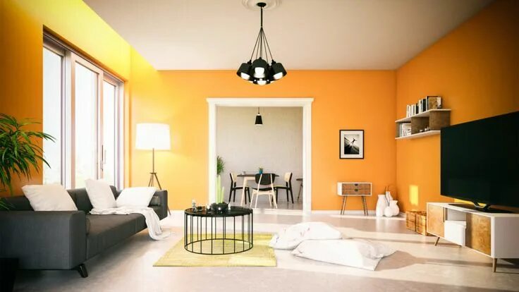 Покраска стен цвета фото Gen Z Yellow Gets Its Time in the Sun as the New Darling of Home Decor Living ro