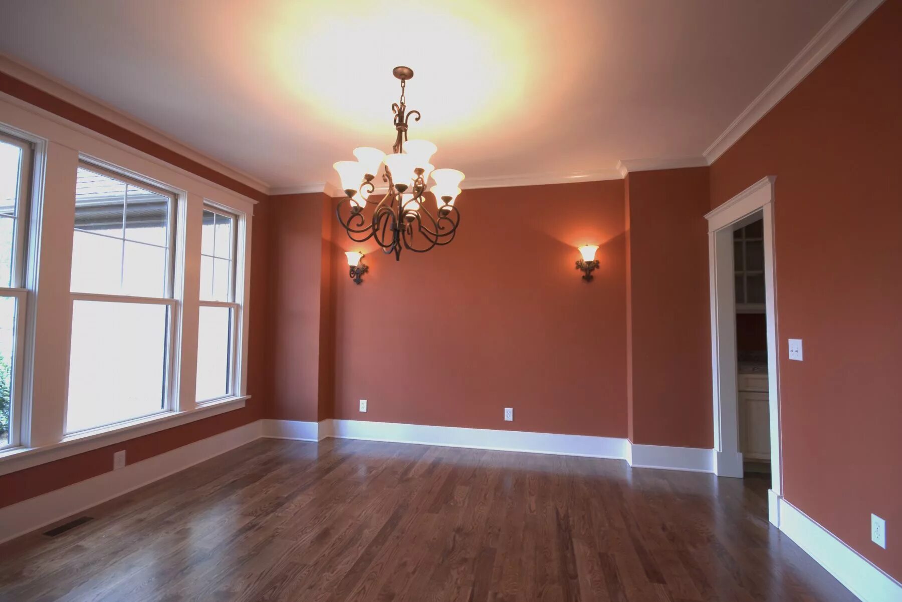 Покраска стен внутри дома фото Compton Homes - Auburn, AL Craftsman living rooms, Painting wood paneling, Cool 