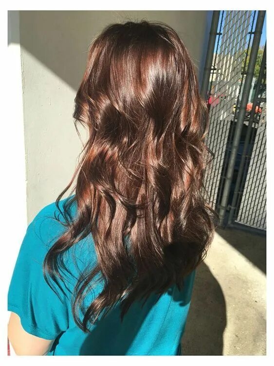 Покраска в коричневый фото yüzü canlı gösteren espresso saç rengi - Tarz Kadın Rich brown hair, Gorgeous ha