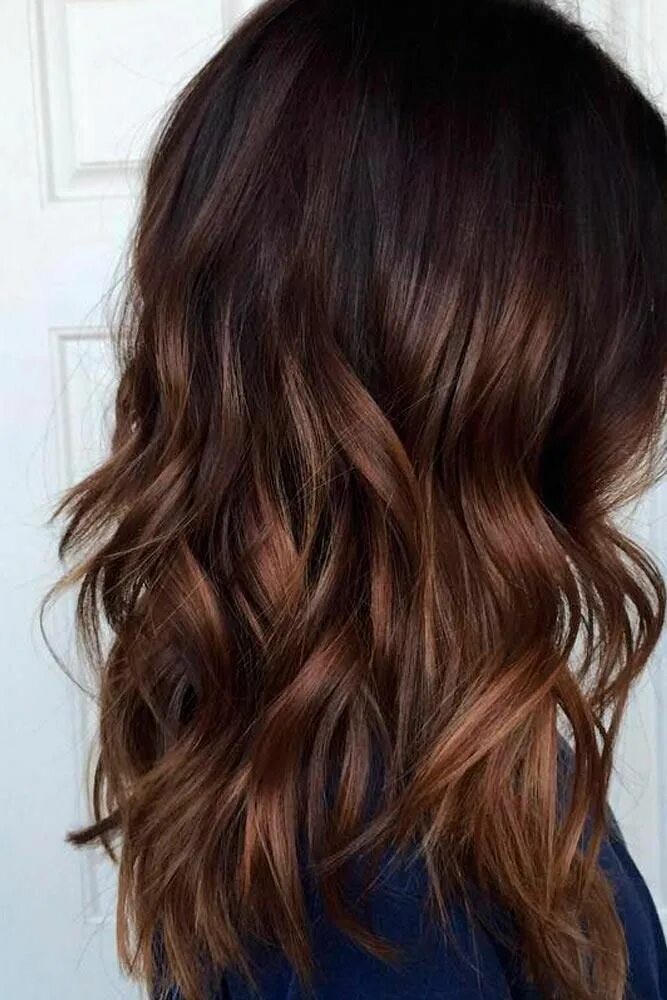 Покраска в коричневый цвет фото 63 Hottest Brown Ombre Hair Ideas Brown ombre hair, Brunette hair color, Brown h